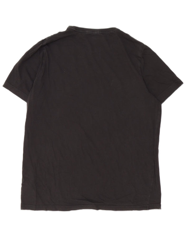 PUMA Herren Graphic T-Shirt Top Large Schwarz Baumwolle