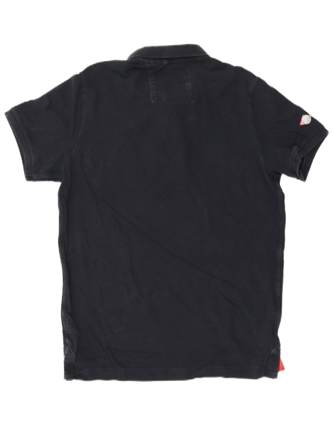 Superdry Herren-Poloshirt 2XL aus marineblauer Baumwolle