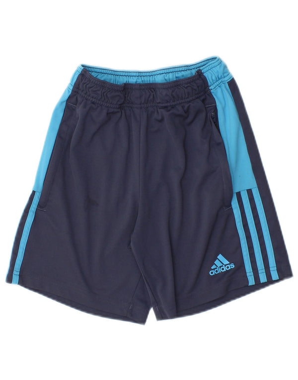 Adidas Aeroready Sportshorts für Jungen, 11–12 Jahre, Marineblau, Farbblock