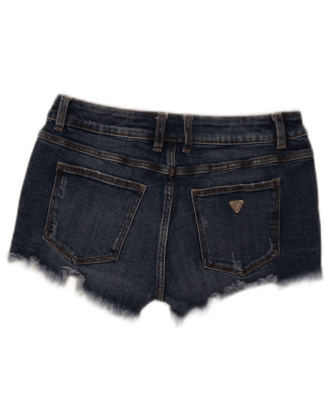 Guess Damen Jeansshorts W26 Small Marineblau