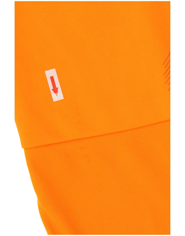 ADIDAS Herren Climalite Trainingshose XL Orange Colourblock Polyester