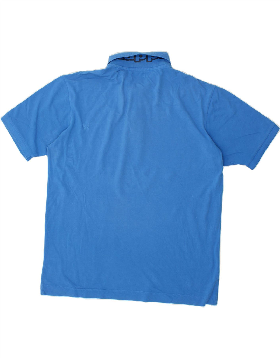 KAPPA Mens Polo Shirt 2XL Blue Cotton Vintage Kappa and Second-Hand Kappa from Messina Hembry 