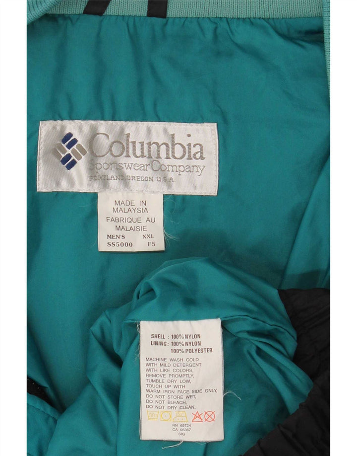 Columbia Herren Bugaboo Windjacke UK 44 2XL Schwarz Colourblock Nylon