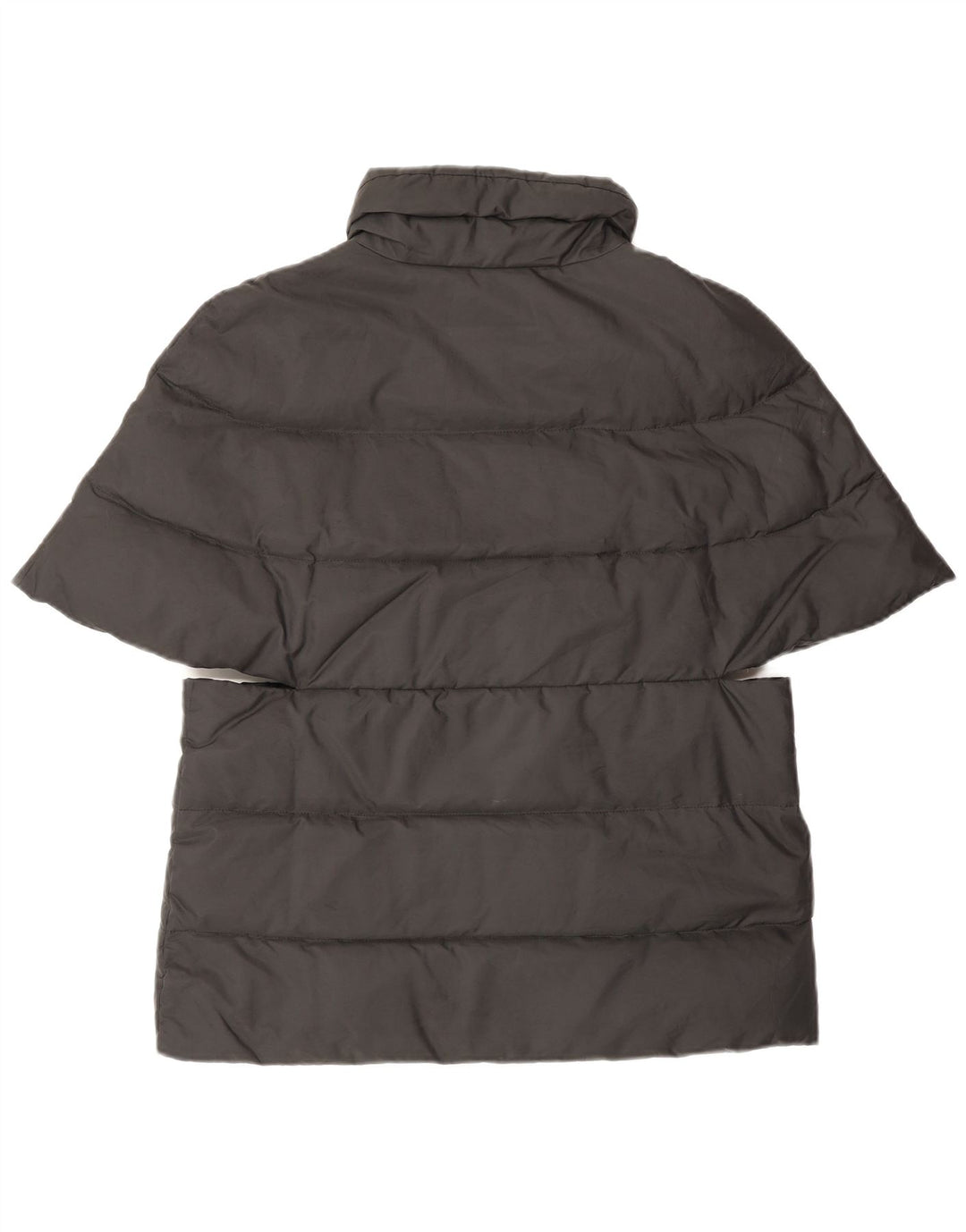 Max & Co. Kurzärmlige gepolsterte Damenjacke UK 12 Mittelschwarzes Polyester