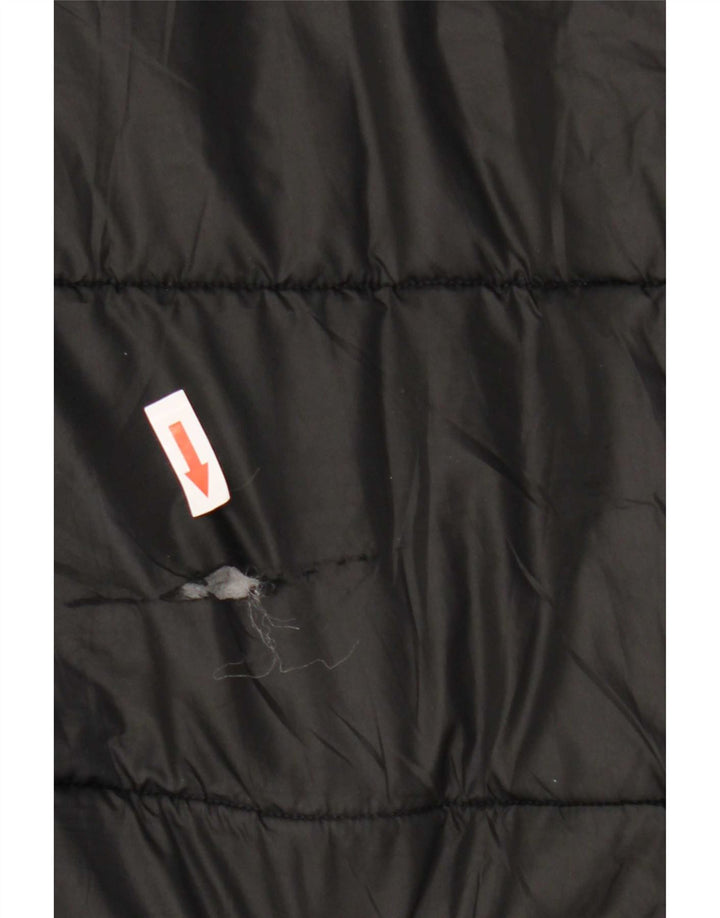Adidas Damen Kapuzenmantel, gepolstert, UK 16/18, Größe L, Schwarz, Polyester