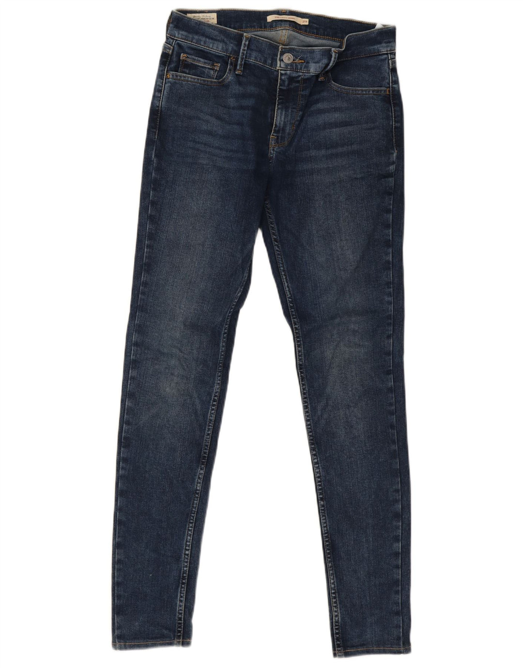 Levi's Damen 710 Super Skinny Jeans W29 L30 Blaue Baumwolle