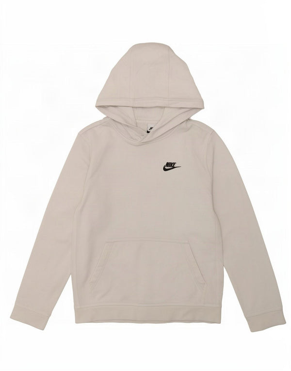 Nike Jungen Kapuzenpullover, 12–13 Jahre, groß, weiße Baumwolle