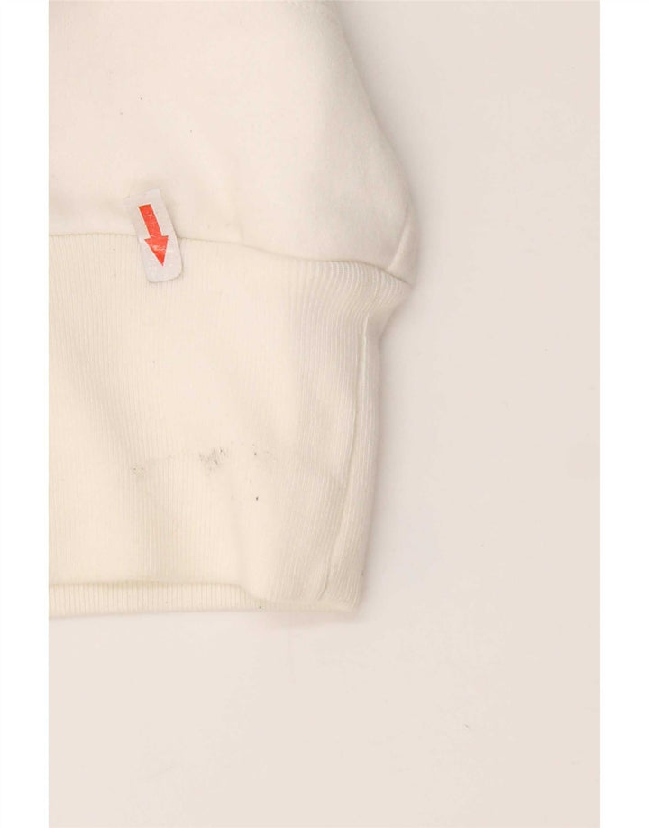 Adidas Damen Graphic Hoodie Pullover IT 44 Mittelweiß