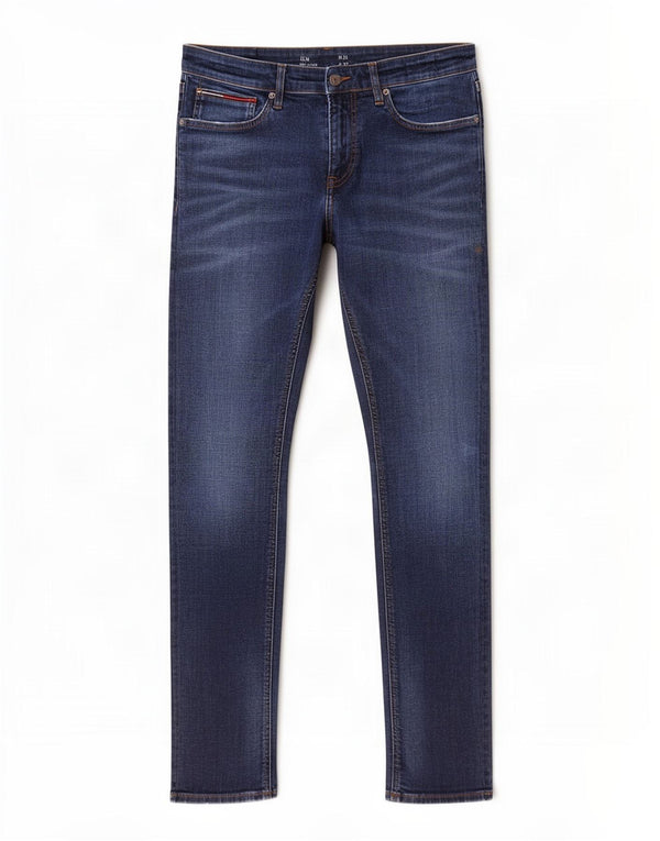 Tommy Hilfiger Herren Scanton Slim Jeans W32 L32 Blaue Baumwolle