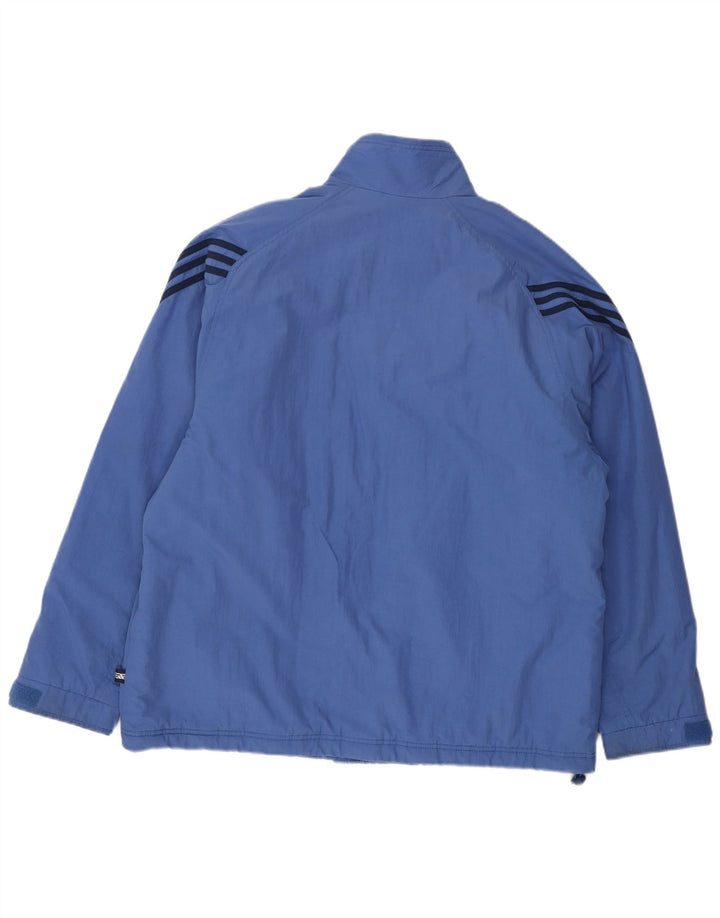 Adidas Herren Windjacke UK 42/44 Large Blau Polyester