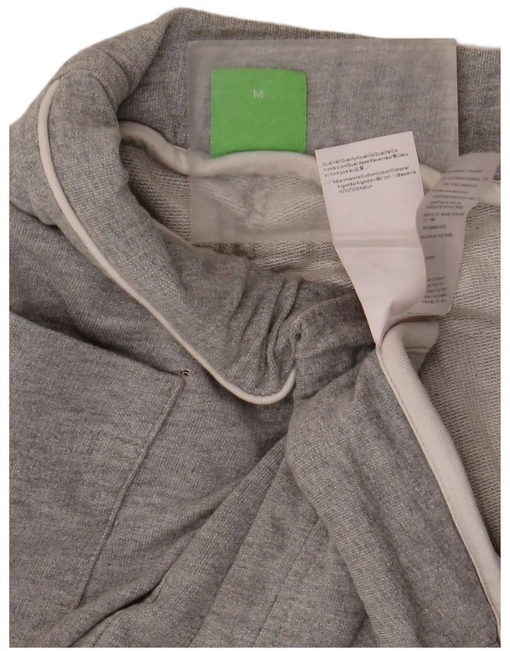 Hugo Boss Herren-Trainingshose aus mittelgrauer Baumwolle