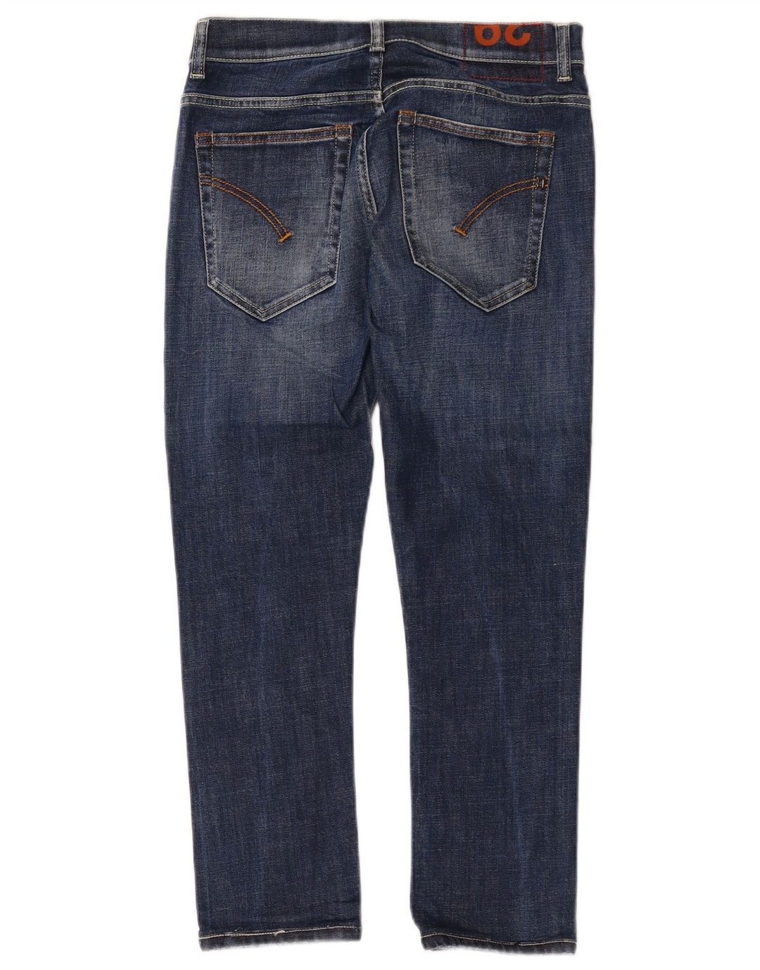 Dondup Damen Ritchie Skinny Jeans W29 L25 Blaue Baumwolle