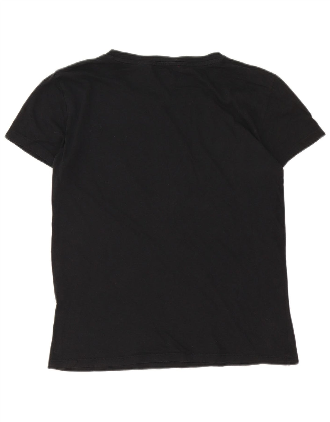 Levi's Damen Grafik-T-Shirt-Oberteil UK 12 Medium Schwarz