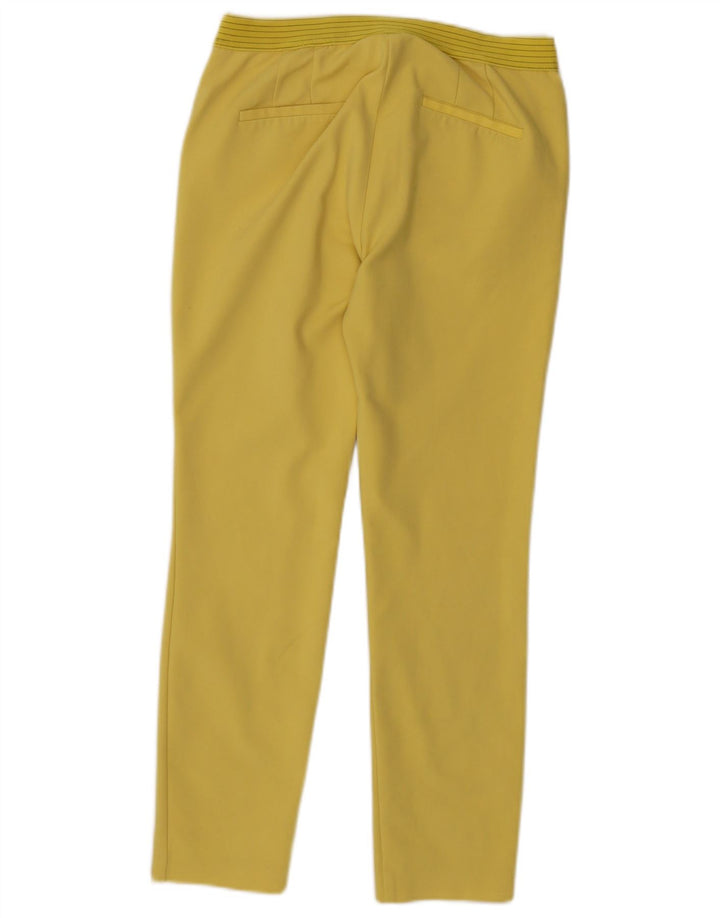 Zara Slim Chino-Hose für Damen, Größe M, W28, L26, Gelb