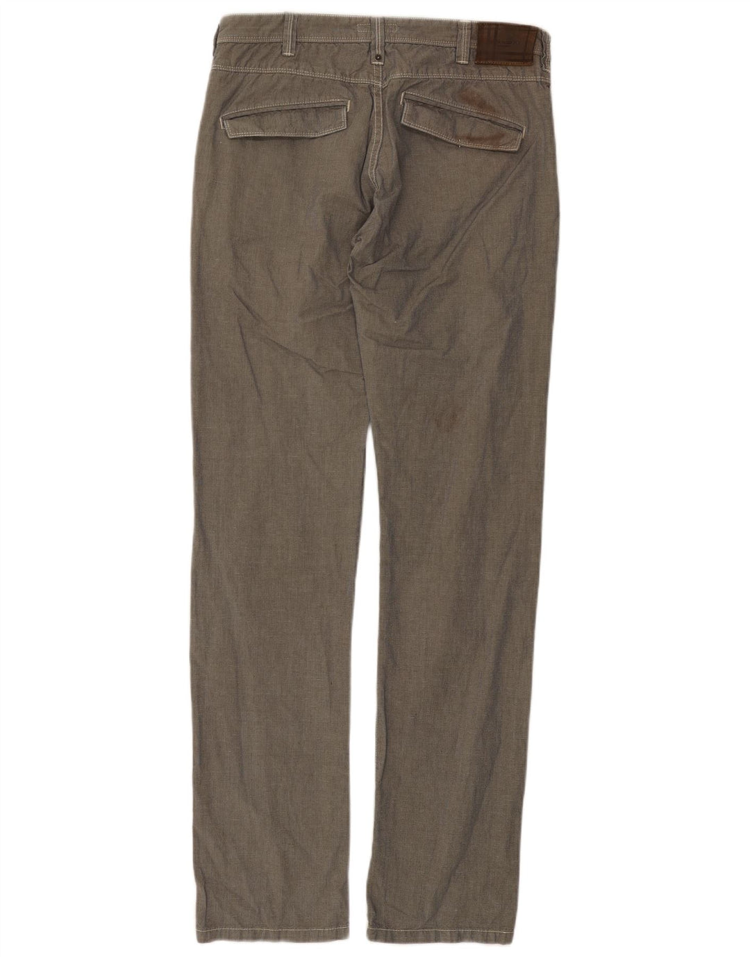 Burberry Herren gerade Chinohose W32 L34 Grau