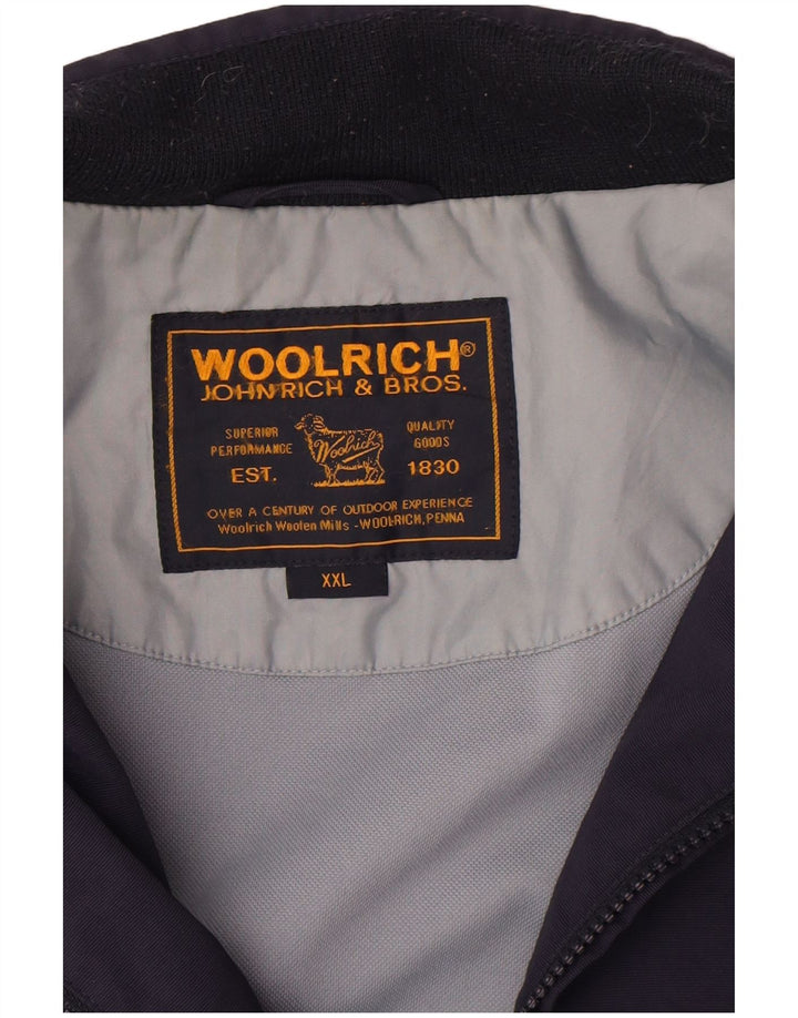Woolrich Herren Bomberjacke UK 44 2XL Marineblau