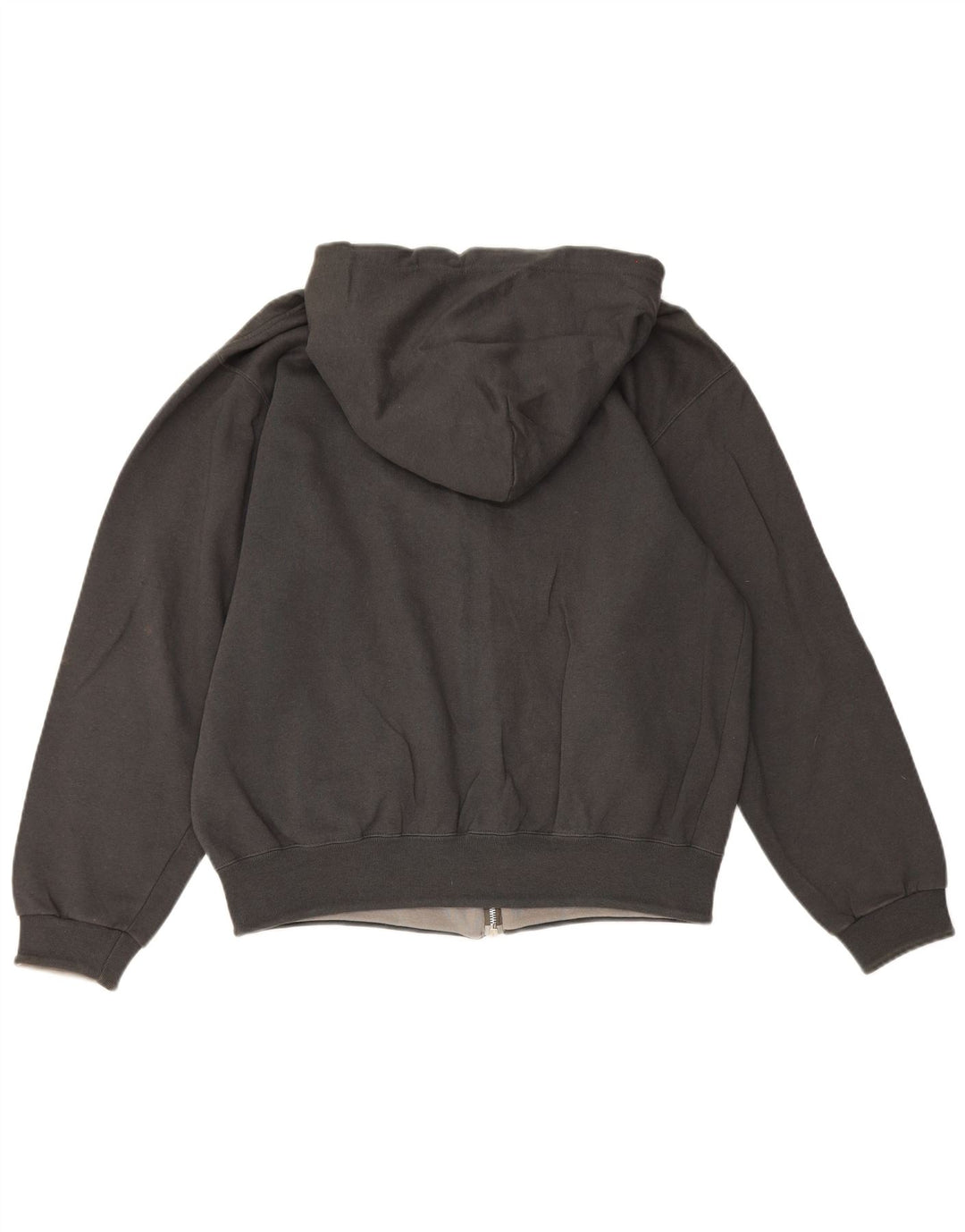 Champion Herren-Kapuzenpullover mit Reißverschluss, groß, graue Baumwolle