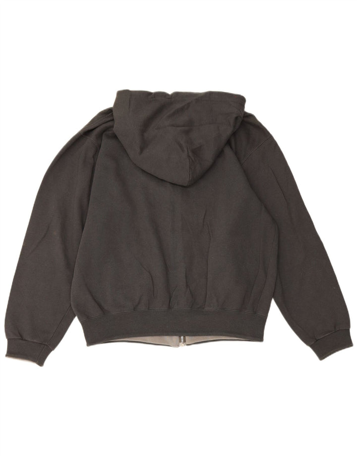 Champion Herren-Kapuzenpullover mit Reißverschluss, groß, graue Baumwolle
