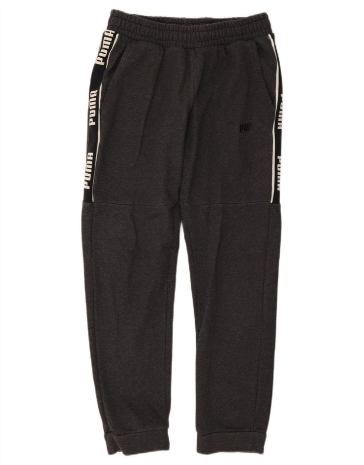 Puma Herren-Trainingshose, Jogginghose, mittelgraue Baumwolle