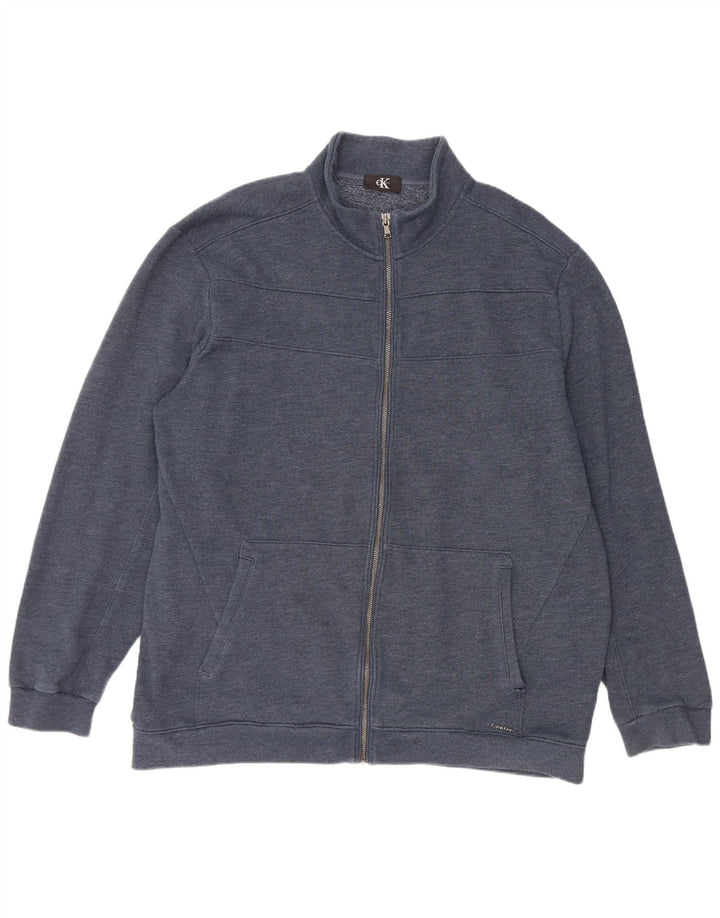 Calvin Klein Herren Trainingsanzug Top Jacke XL Marineblau