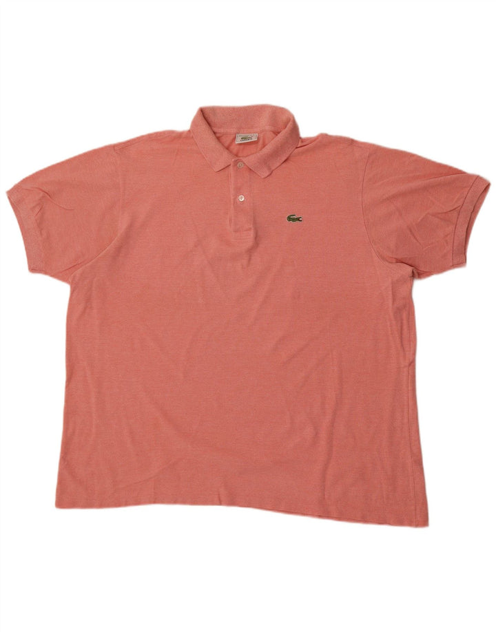Lacoste Herren Poloshirt Größe 7 2XL Rosa