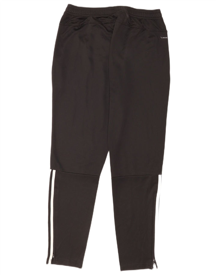 Adidas Herren-Trainingshose, groß, aus schwarzem Polyester