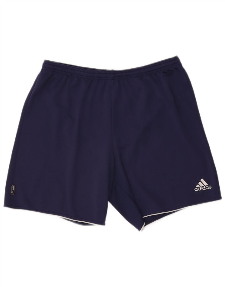 Adidas Herren Climalite Sport Shorts XL Marineblau Polyester