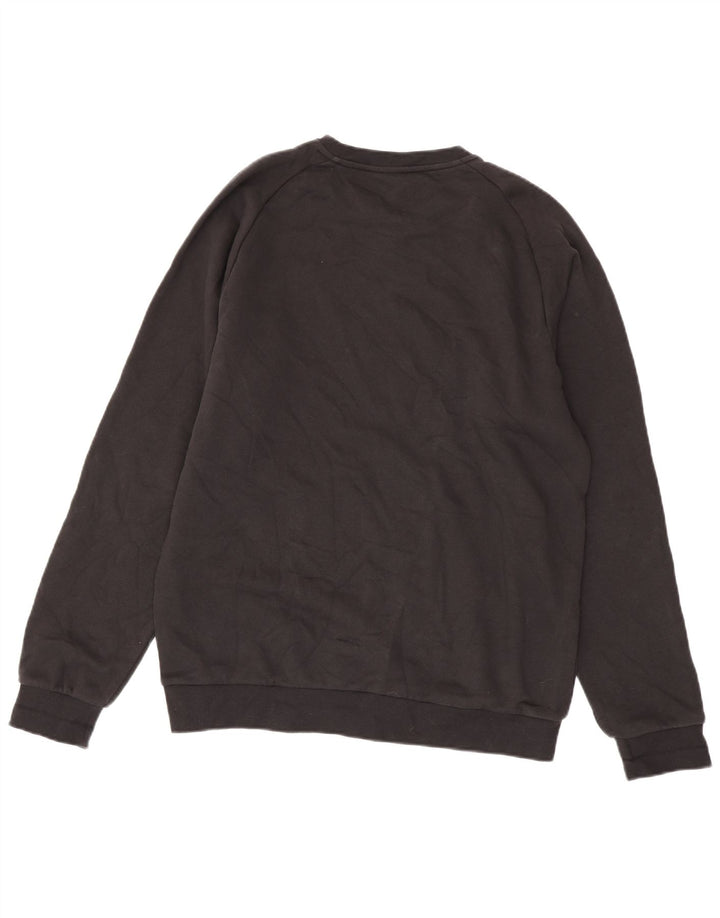 ADIDAS Herren Sweatshirt Pullover Große schwarze Baumwolle