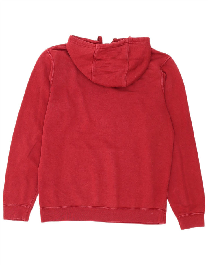 Nike Herren Kapuzenpullover aus Baumwolle in mittlerer Burgunderrot