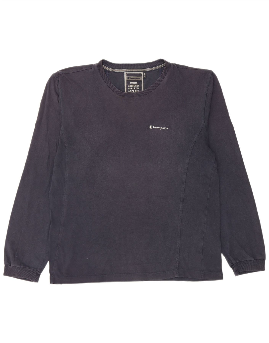 Champion Herren Top Langarm XL Marineblau