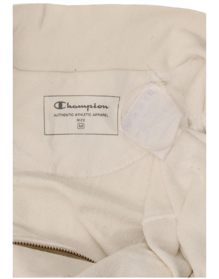 Champion Damen-Trainingsanzugoberteil, UK-Größe 14, mittelweiße Baumwolle