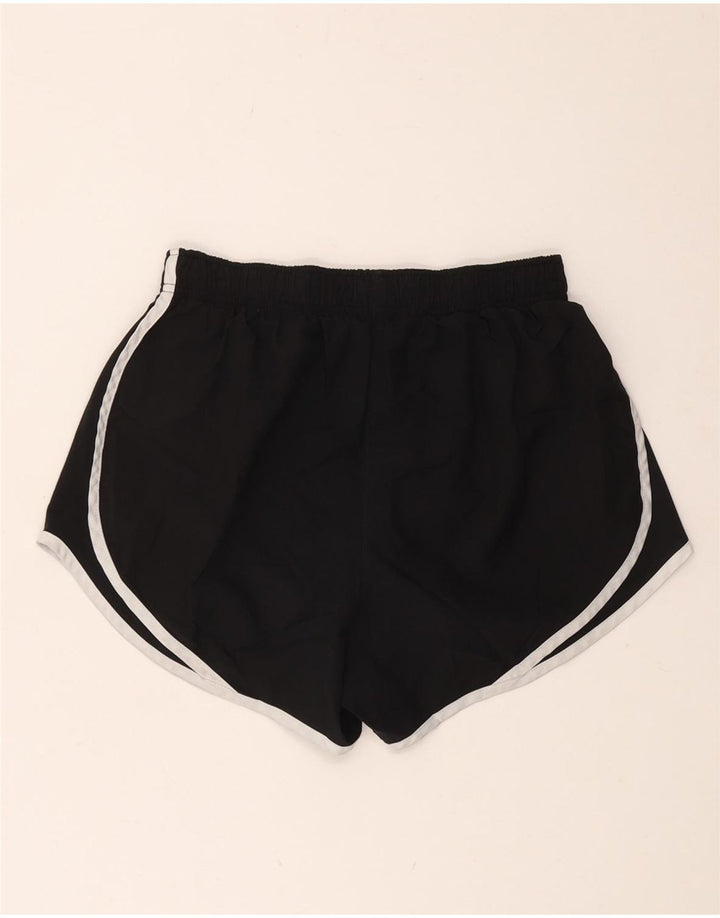 NIKE Damen Sportshorts UK 8 Small Schwarz Polyester