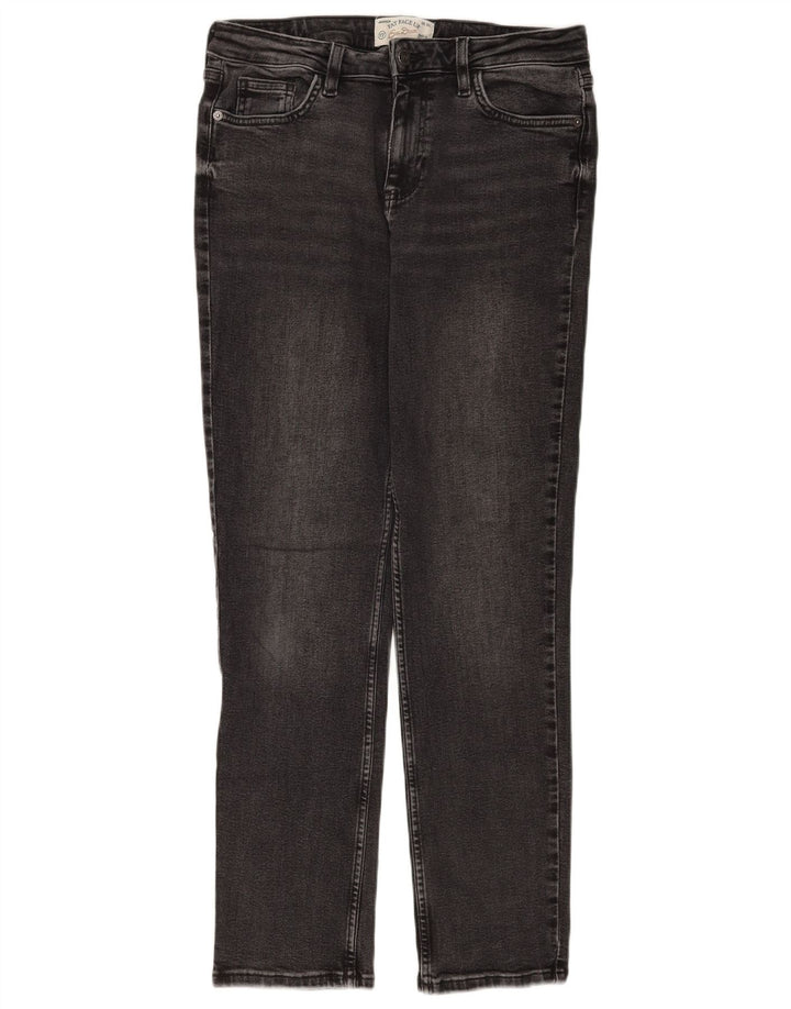 Fat Face Damen Sway Slim Jeans UK 12 Medium W30 L30 Grau Baumwolle