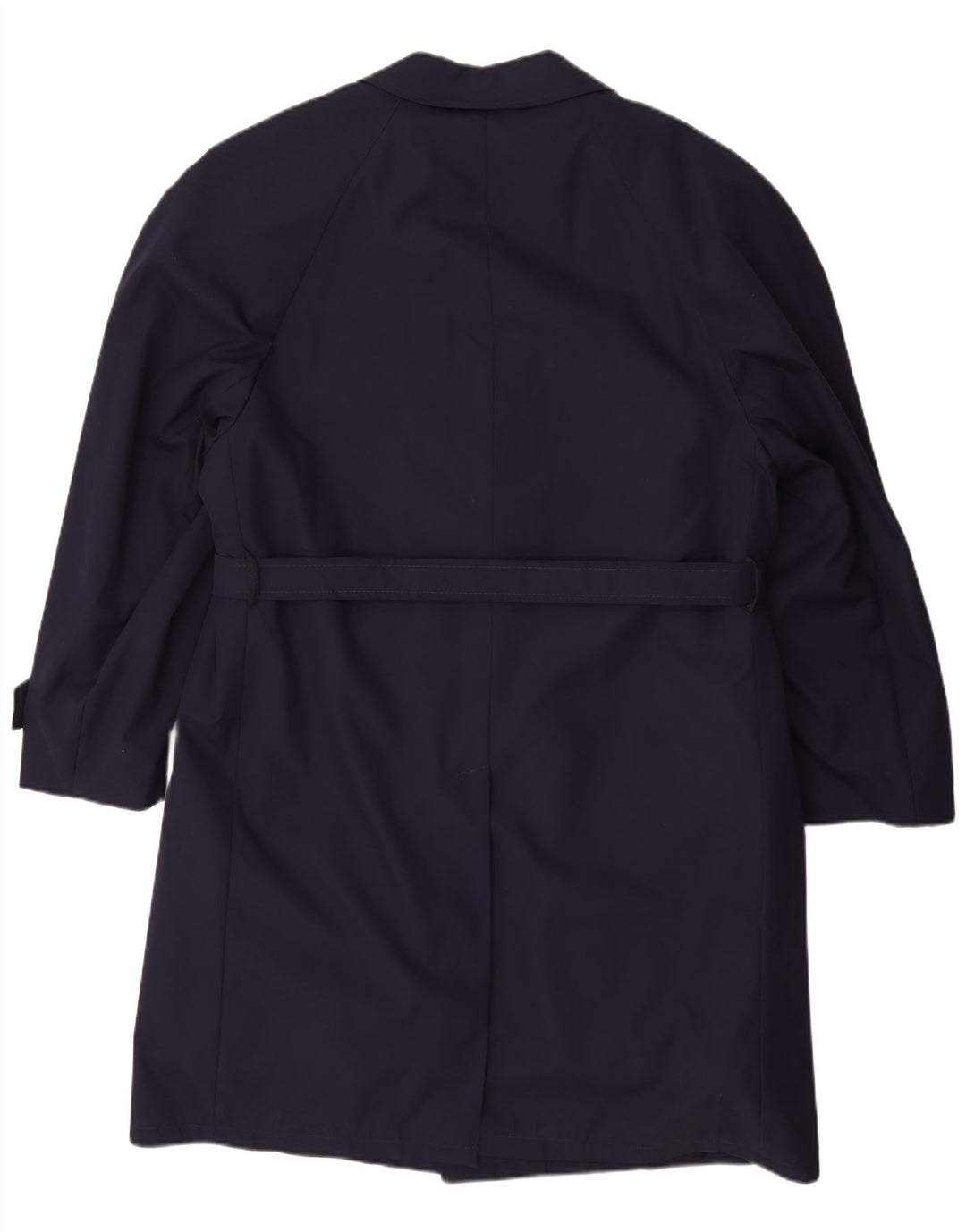 VINTAGE Herren Sherpa Mantel UK 40 Großes Marineblau