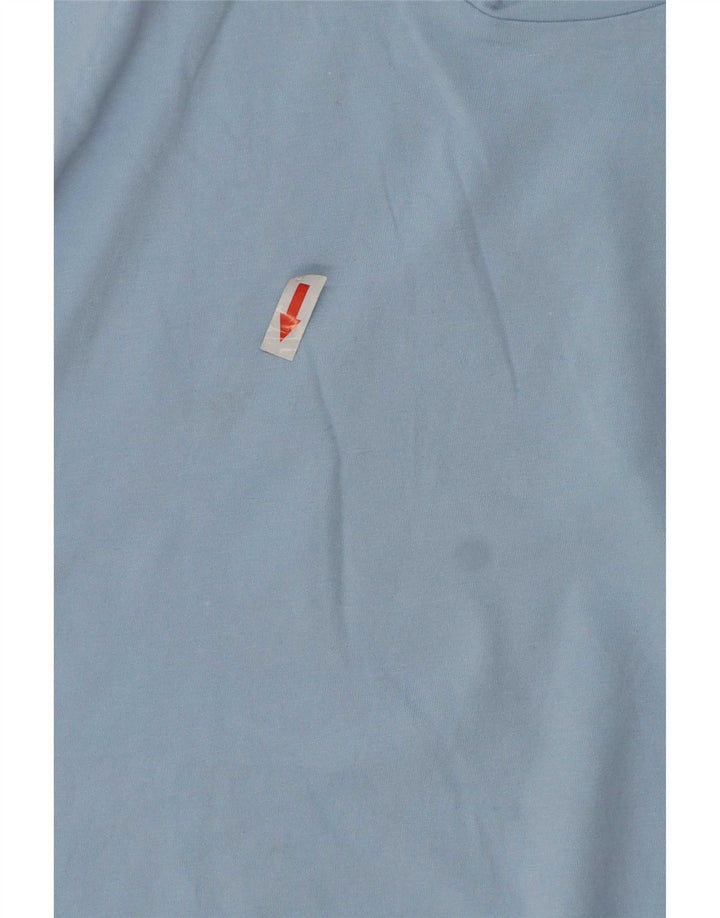 Adidas Herren T-Shirt Top Small Blau Baumwolle