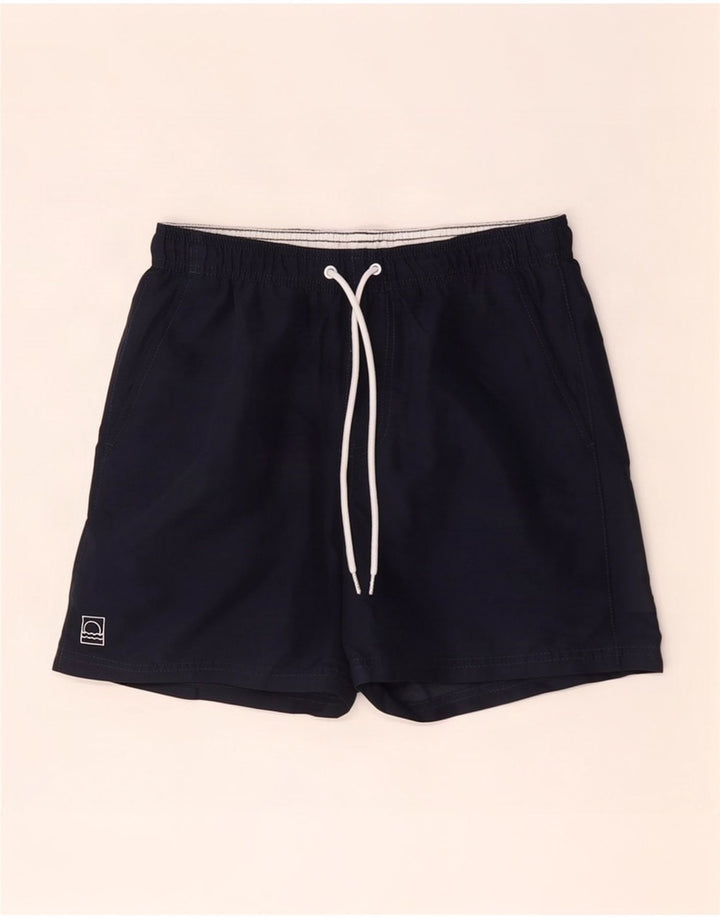 Marks & Spencer Herren-Badeshorts, Größe S, Marineblau, Polyester