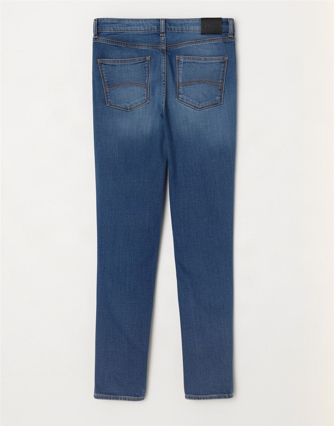 Armani Damen Skinny Jeans W30 L33 Blaue Baumwolle