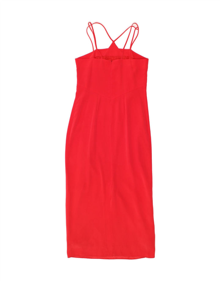 ELINETTE Womens Bodycon Dress EU 36 Small Red Vintage Elinette and Second-Hand Elinette from Messina Hembry 