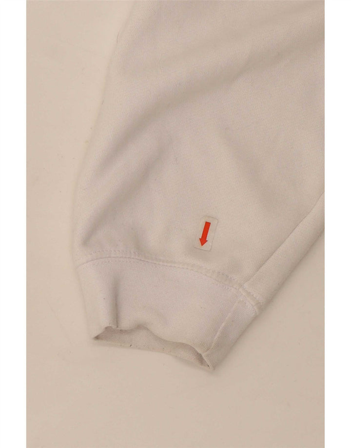 Fila Herren-Sweatshirt mit Grafik, groß, aus weißer Baumwolle