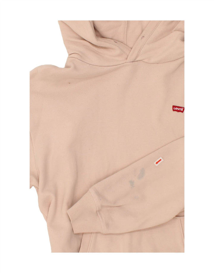 LEVI'S Mens Hoodie Jumper XS Pink Cotton Vintage Levi's and Second-Hand Levi's from Messina Hembry 