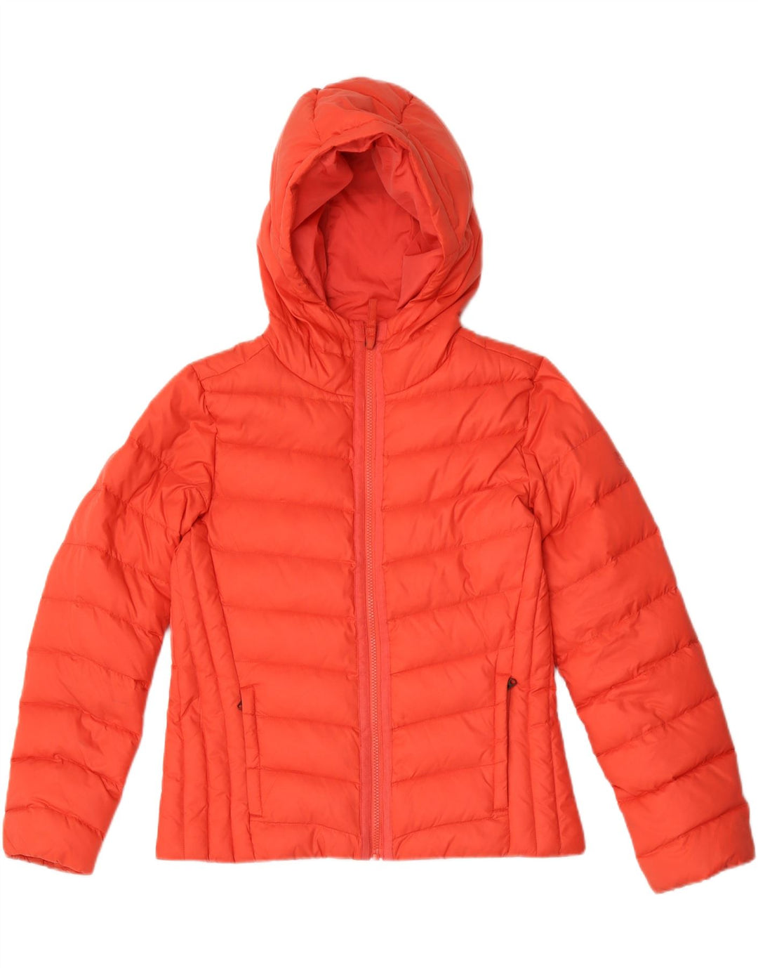 Timberland Damen-Jacke mit Kapuze, gepolstert, UK 10, Größe S, rotes Nylon