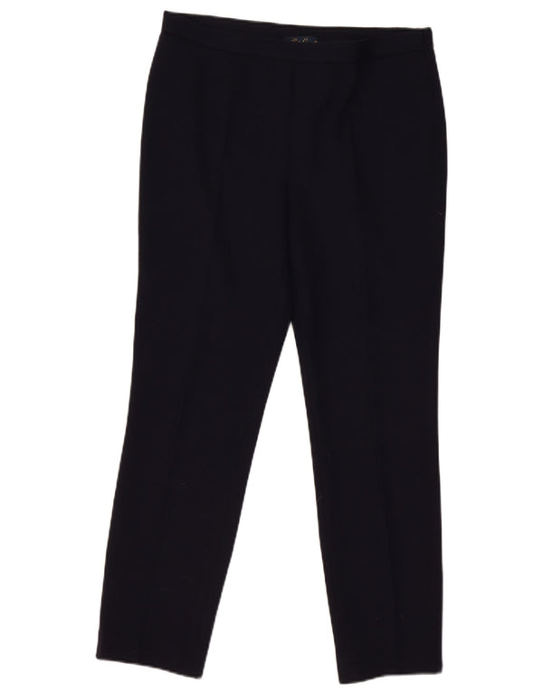 Luisa Spagnoli Damen Slim Freizeithose IT 44 Medium W32 L28 Marineblau
