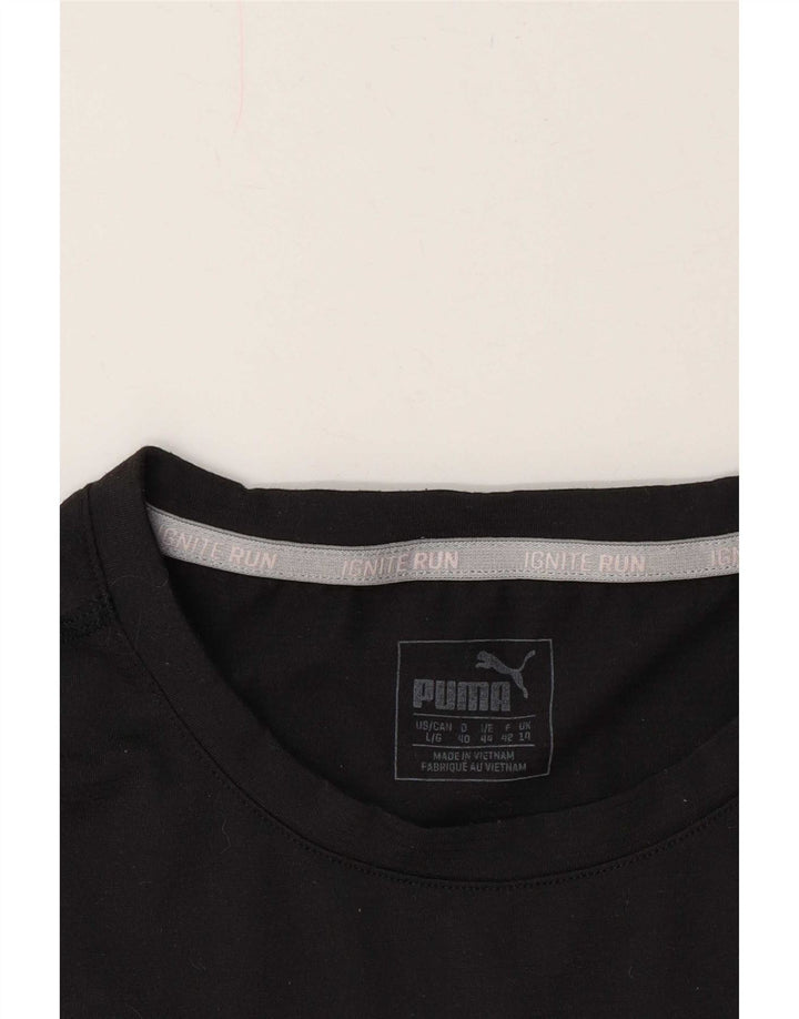 Puma Damen T-Shirt Top UK 14 Large Grau
