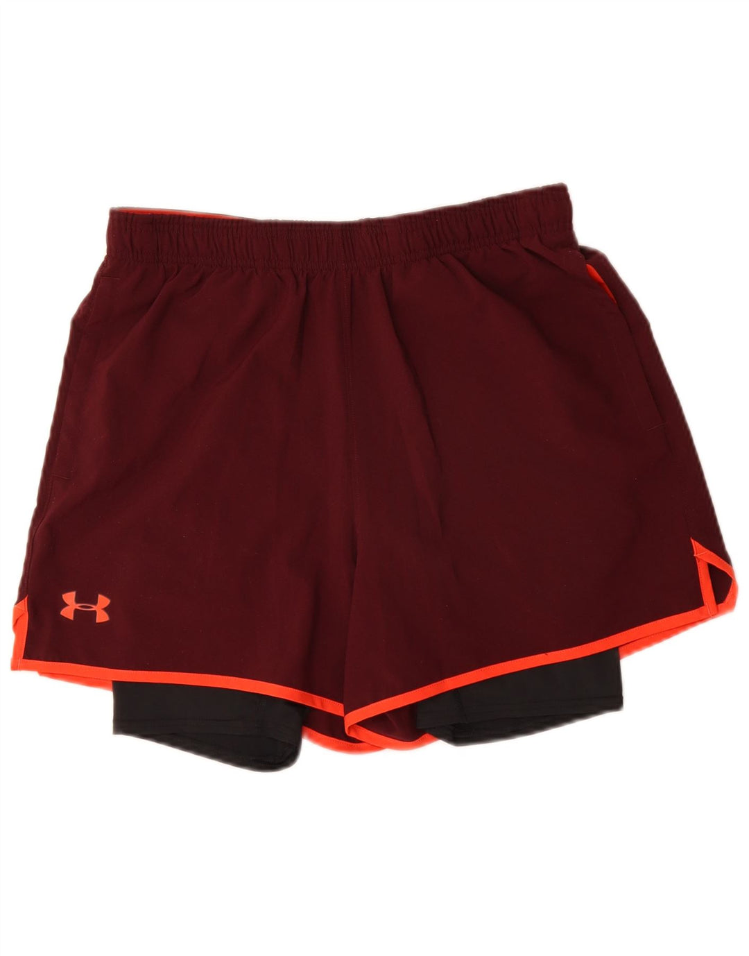 UNDER ARMOUR Herren Heat Gear Sportshorts Medium Burgund Polyester