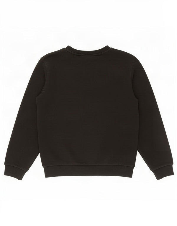Ellesse Mädchen-Sweatshirt mit Grafik, 12–13 Jahre, schwarze Baumwolle