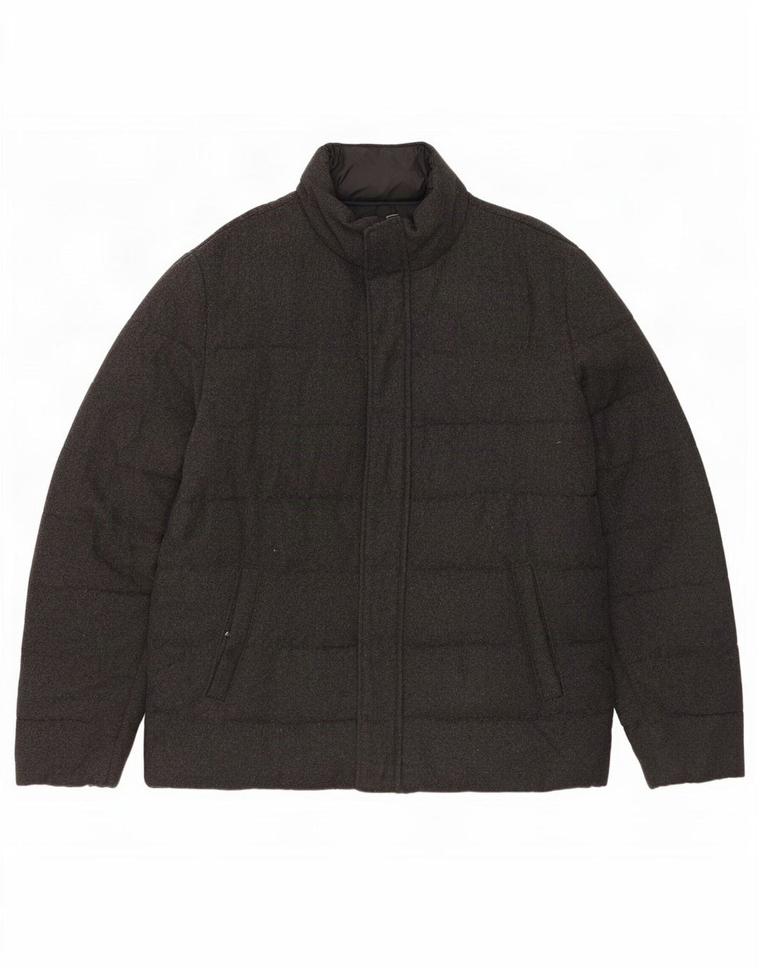 Gewehr gepolsterte Herrenjacke UK 46 3XL Grau