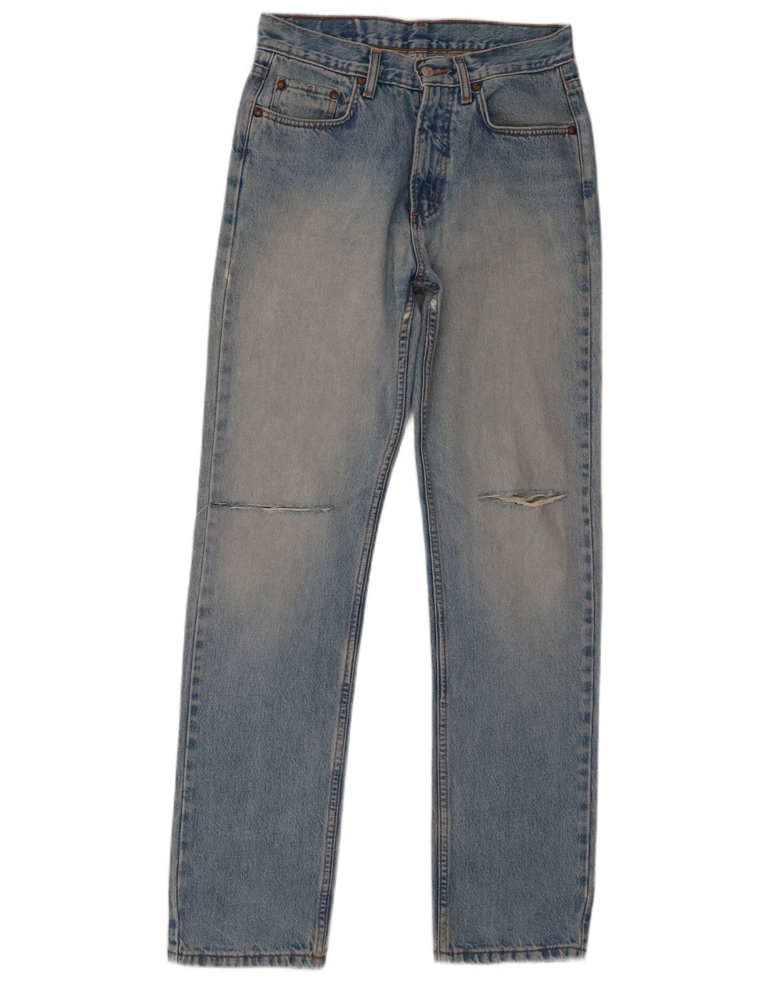 Carrera Herren Distressed Slim Jeans W31 L33 Blaue Baumwolle