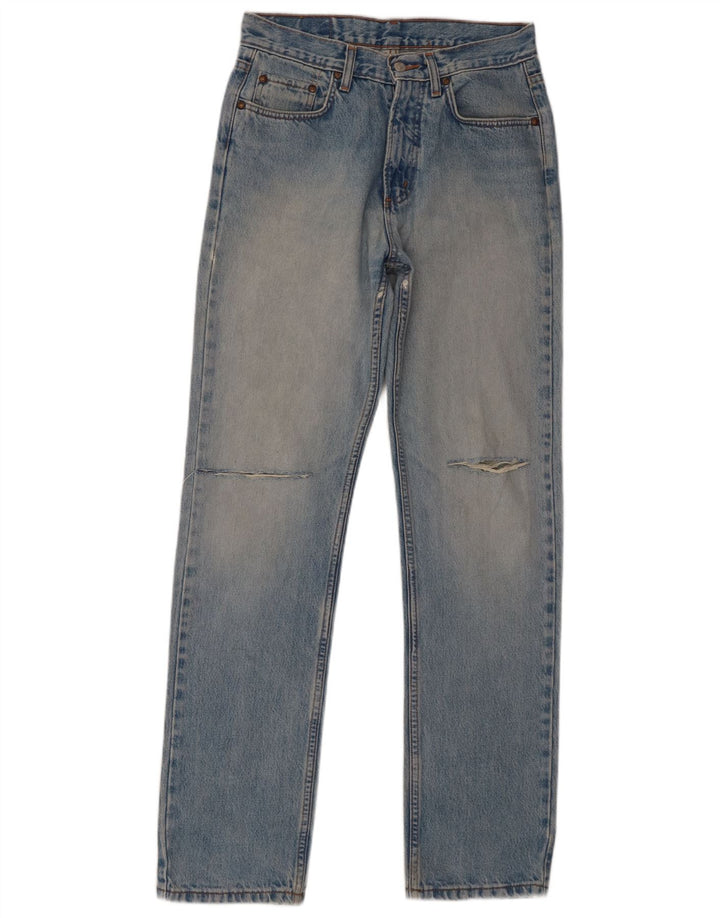 Carrera Herren Distressed Slim Jeans W31 L33 Blaue Baumwolle