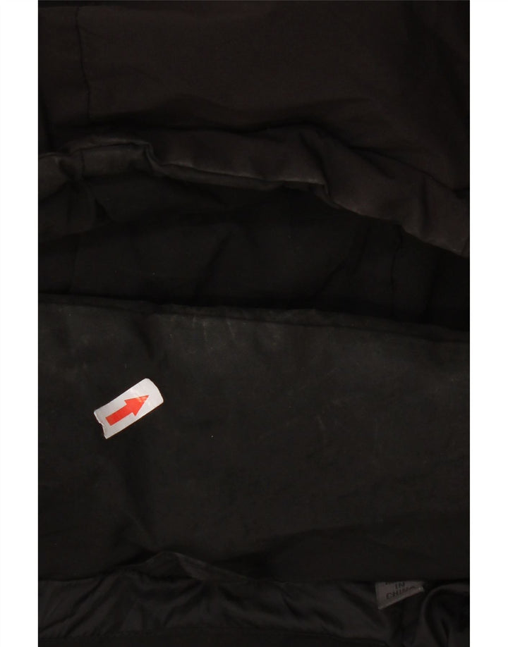 Superdry Herren-Jacke mit Kapuze, gepolstert, UK 40, Größe L, Schwarz, Polyester