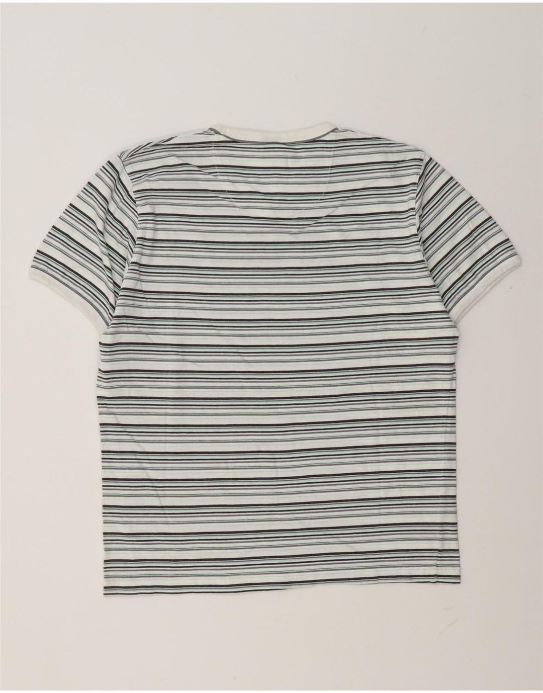 Nike Herren T-Shirt Top Medium Mehrfarbig gestreift